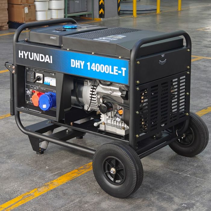 Генератор дизельний Hyundai DHY 14000LE-T